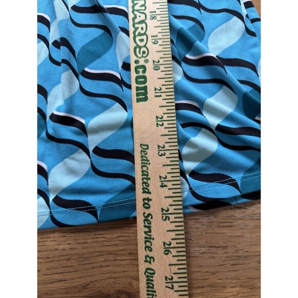 Worthington Women Size OX Short Sleeve Runched Round Neck Blouse Lightweight - Picture 4 of 7